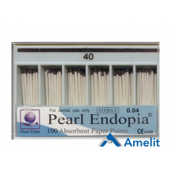 Штифти паперові 0.4 кон., №40 (Pearl Dent), 100 шт./пак.